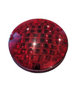 002LI496RR Sound Off 8-Way Red Warning Light LED