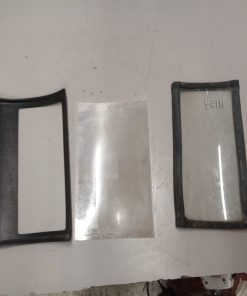 00037100 Passenger Side View Port Glass Blue Bird 