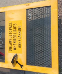 18D0010 Emergency Door Blue Bird 3800